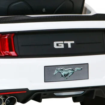 Ford Mustang Gt Dječji Automobil Na Baterije, Bijeli + Podešavanje Sjedala + Led Audio + Eva + Spori Start, Bijela 15