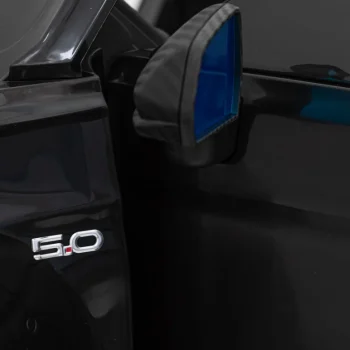 Ford Mustang Gt Dječji Automobil Na Baterije, Crni + Podešavanje Sjedala + Led Audio + Eva, Crna 19