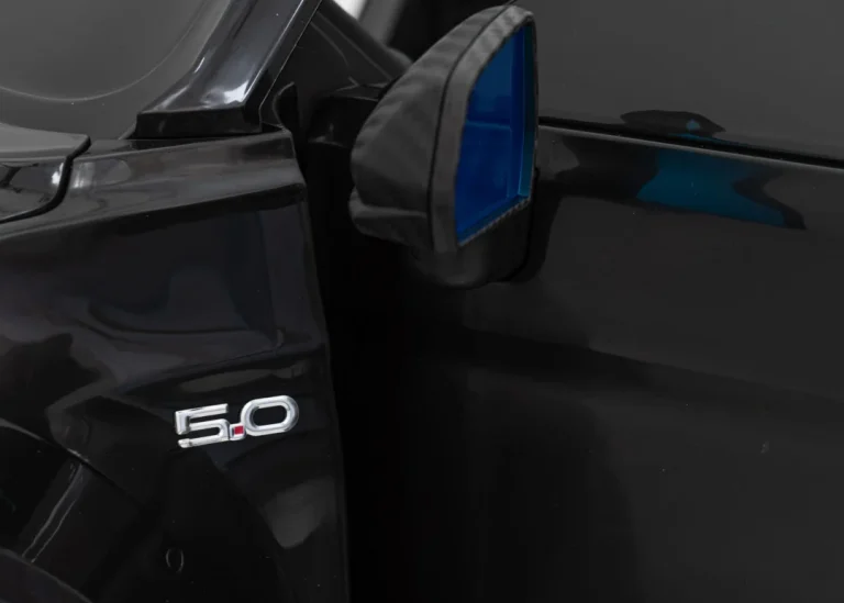 Ford Mustang Gt Dječji Automobil Na Baterije, Crni + Podešavanje Sjedala + Led Audio + Eva, Crna 19