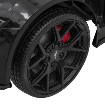 Ford Mustang Gt Dječji Automobil Na Baterije, Crni + Podešavanje Sjedala + Led Audio + Eva, Crna 20
