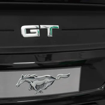 Ford Mustang Gt Dječji Automobil Na Baterije, Crni + Podešavanje Sjedala + Led Audio + Eva, Crna 21