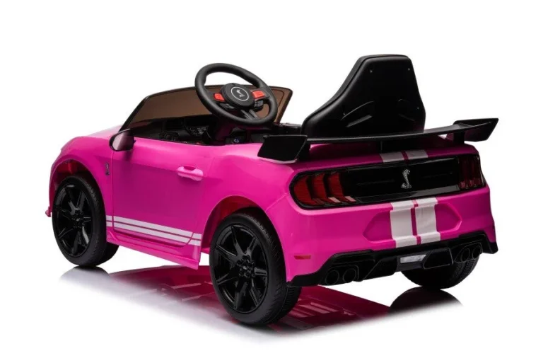 Ford Mustang Gt500 Shelby Ružičasti Auto Na Akumulator 7