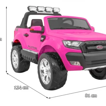 Ford Ranger 4x4 Facelift Na Akumulator, Ružičasti 2