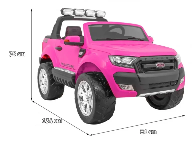 Ford Ranger 4x4 Facelift Na Akumulator, Ružičasti 2