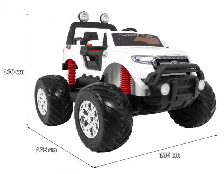 Ford Ranger Monster 4x4 Bijelo Vozilo 2