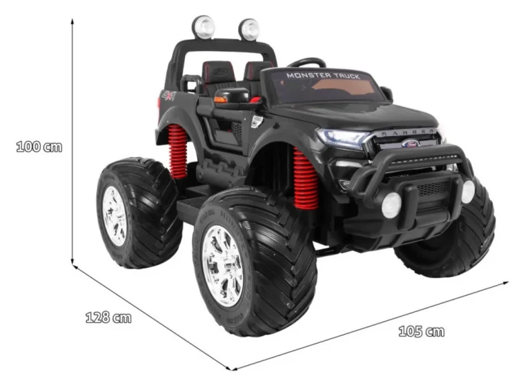 Ford Ranger Monster 4x4 Crno Vozilo 2