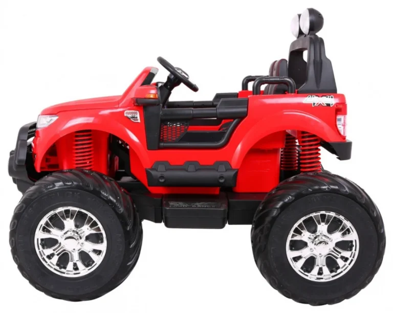 Ford Ranger Monster 4x4 Na Akumulator, Crveni 4