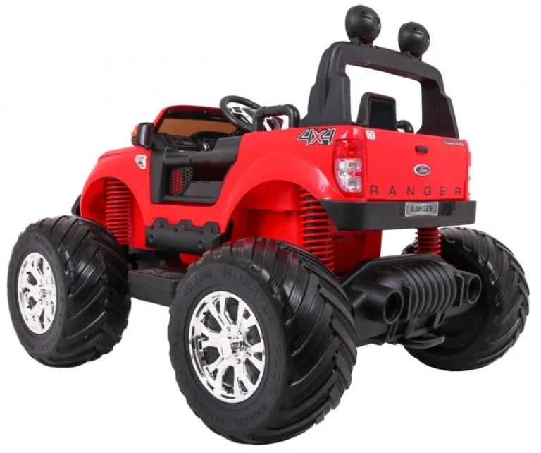 Ford Ranger Monster 4x4 Na Akumulator, Crveni 5