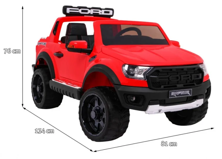 Ford Ranger Raptor Crveno Vozilo 2