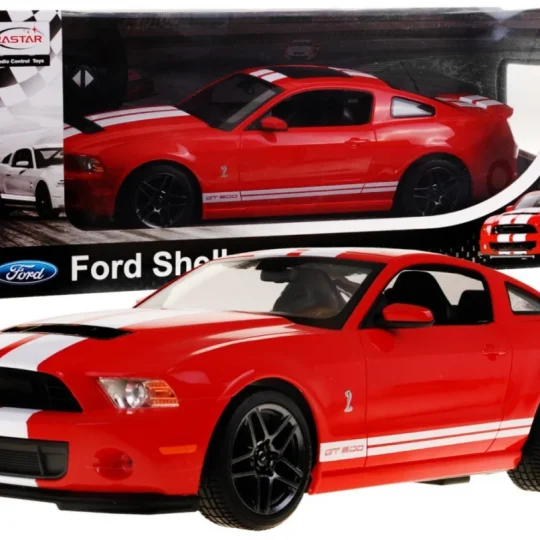 Ford Shelby Mustang Gt500 Crveni Rastar Model 1:14 Automobil Na Daljinsko Upravljanje, Crvena 1