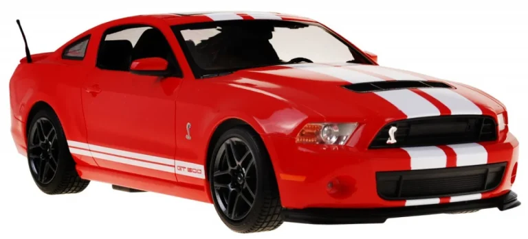 Ford Shelby Mustang Gt500 Crveni Rastar Model 1:14 Automobil Na Daljinsko Upravljanje, Crvena 3