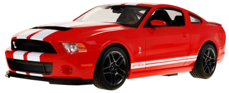 Ford Shelby Mustang Gt500 Crveni Rastar Model 1:14 Automobil Na Daljinsko Upravljanje, Crvena 5