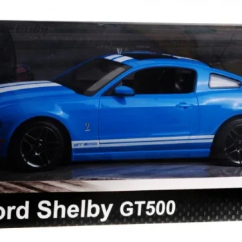 Ford Shelby Mustang Gt500 Plavi Rastar Model 1:14 Automobil Na Daljinsko Upravljanje, Plava 5