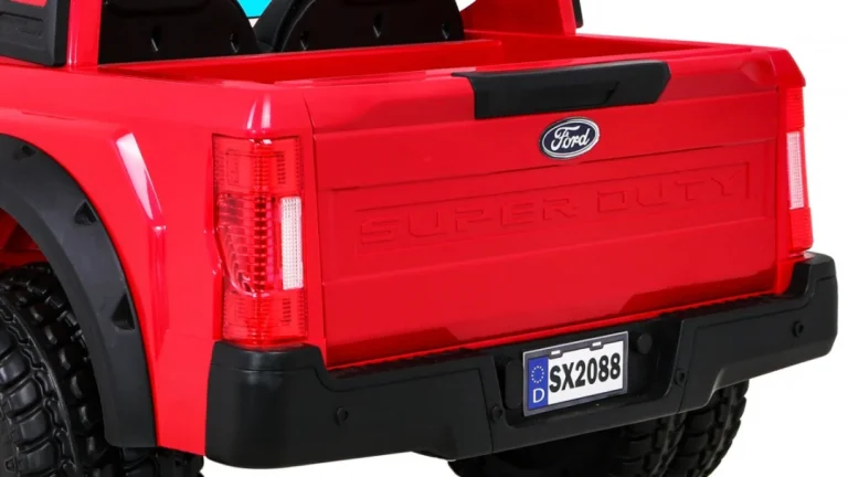 Ford Super Duty Crveni Kamionet, Crvena 12