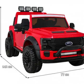 Ford Super Duty Crveni Kamionet, Crvena 2