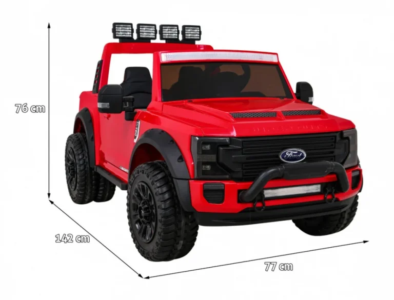 Ford Super Duty Crveni Kamionet, Crvena 2