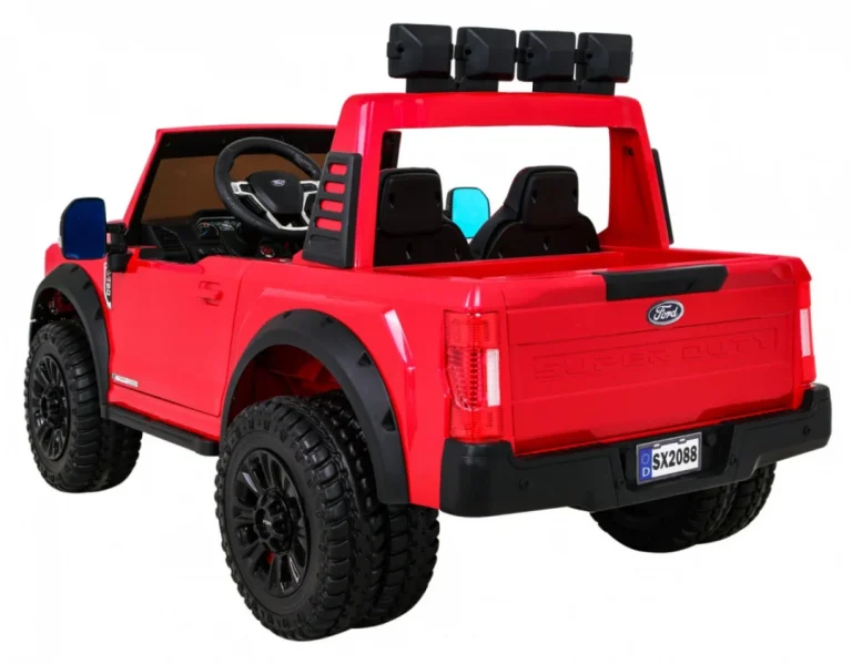 Ford Super Duty Crveni Kamionet, Crvena 5