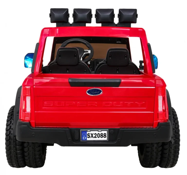 Ford Super Duty Crveni Kamionet, Crvena 6