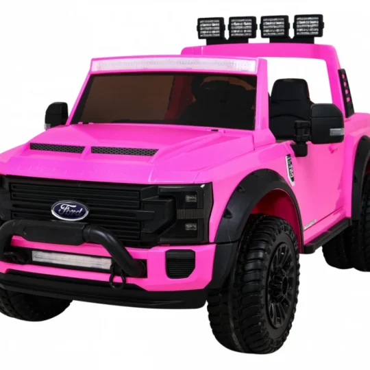 Ford Super Duty Kamionet Na Akumulator, Ružičasti 1