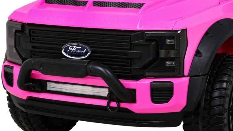 Ford Super Duty Kamionet Na Akumulator, Ružičasti 12