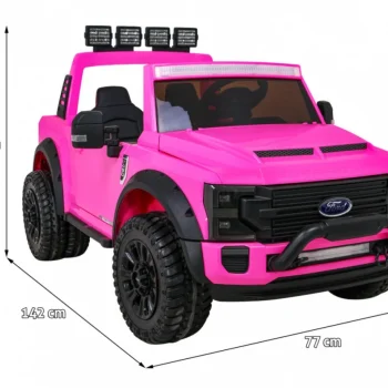 Ford Super Duty Kamionet Na Akumulator, Ružičasti 2