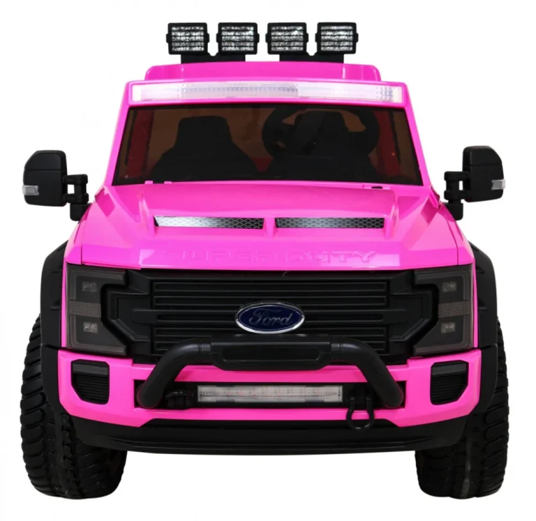 Ford Super Duty Kamionet Na Akumulator, Ružičasti 3