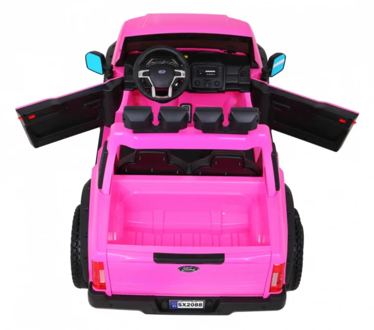 Ford Super Duty Kamionet Na Akumulator, Ružičasti 7