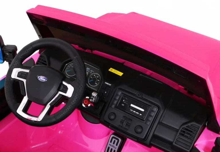 Ford Super Duty Kamionet Na Akumulator, Ružičasti 8