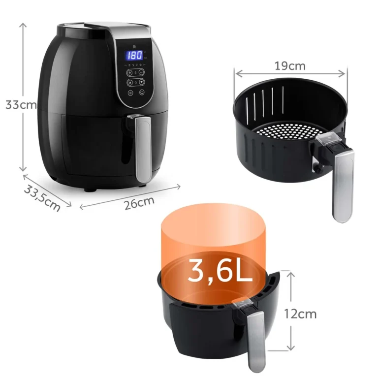Friteza Na Vrući Zrak 3,6 L Berdsen Bd 651 2