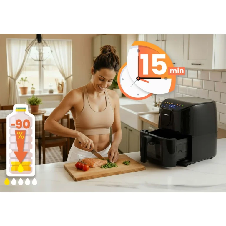 Friteza Na Vrući Zrak 4 L Berdsen Bd 658 1500 W Crni 10