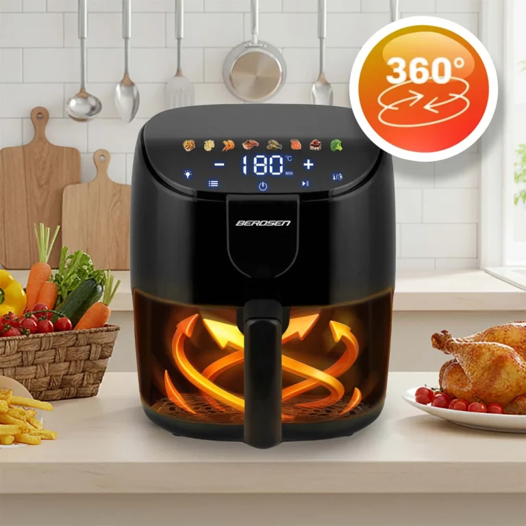 Friteza Na Vrući Zrak 4 L Berdsen Bd 658 1500 W Crni 13