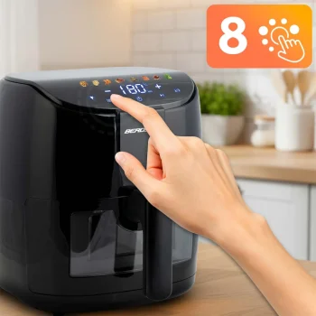 Friteza Na Vrući Zrak 4 L Berdsen Bd 658 1500 W Crni 6