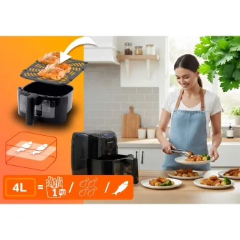 Friteza Na Vrući Zrak 4 L Berdsen Bd 658 1500 W Crni 8