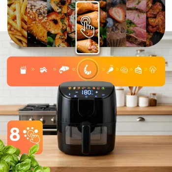 Friteza Na Vrući Zrak 4 L Berdsen Bd 658 1500 W Crni 9