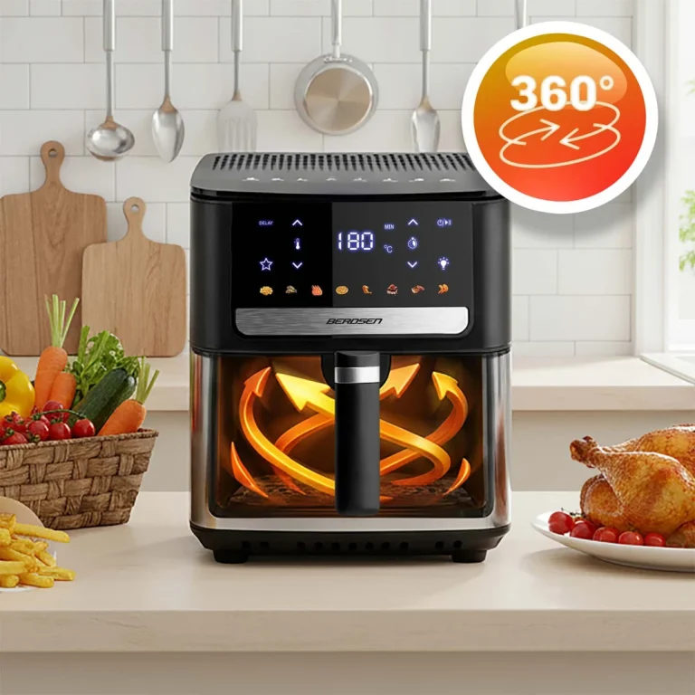 Friteza Na Vrući Zrak 6,5 L Berdsen Bd 655 1700 W Crni 14