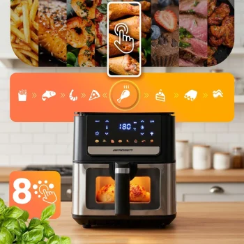 Friteza Na Vrući Zrak 6,5 L Berdsen Bd 655 1700 W Crni 9