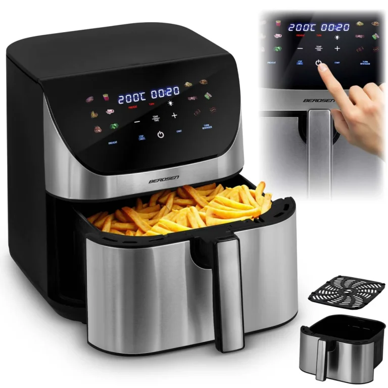 Friteza Na Vrući Zrak 8 L Berdsen Bd 659 1700 W Srebrni 1