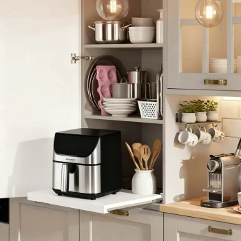 Friteza Na Vrući Zrak 8 L Berdsen Bd 659 1700 W Srebrni 10