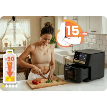 Friteza Na Vrući Zrak Berdsen Bd 655 Crni · 365501 10