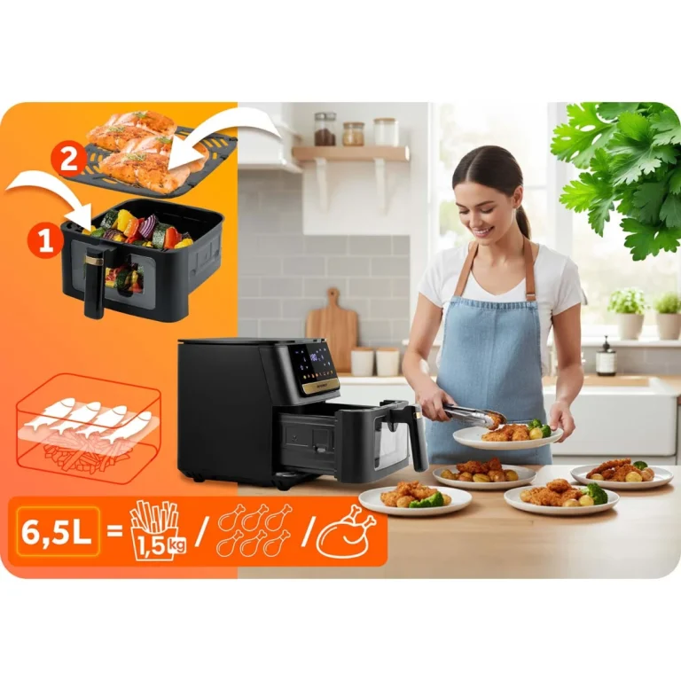 Friteza Na Vrući Zrak Berdsen Bd 655 Crni · 365501 8