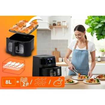 Friteza Na Vrući Zrak Berdsen Bd 661 Crni 10