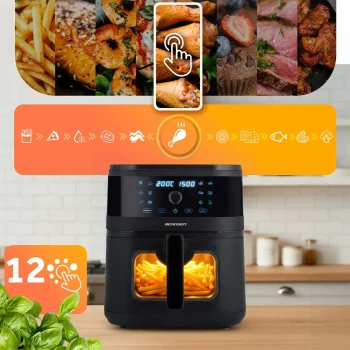 Friteza Na Vrući Zrak Berdsen Bd 661 Crni 7