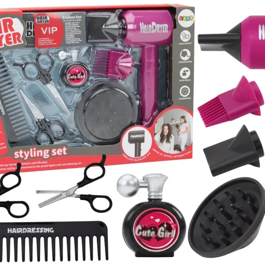 Frizerski Set Za Kozmetički Salon, Sušilo Za Kosu, 10 Dijelova 1