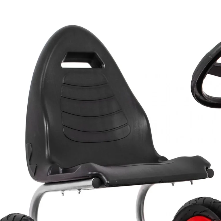 Full Ahead Air Pedalni Go Kart Za Djecu 3+ Crveni + Podesivo Sjedalo + Napuhani Kotači + Ručna Kočnica 11
