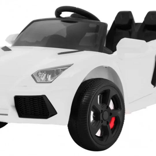 Future Dječji Automobil Na Baterije Bijeli + Daljinski Upravljač + Spori Start + Mp3 Usb + Led, Bijela 1