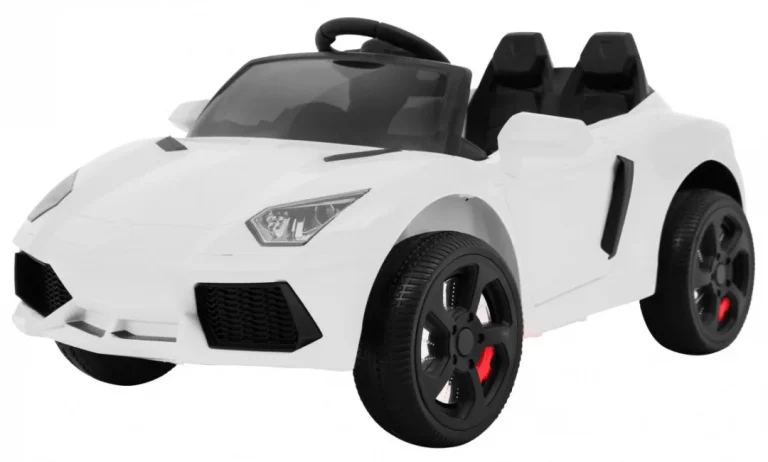 Future Dječji Automobil Na Baterije Bijeli + Daljinski Upravljač + Spori Start + Mp3 Usb + Led, Bijela 1
