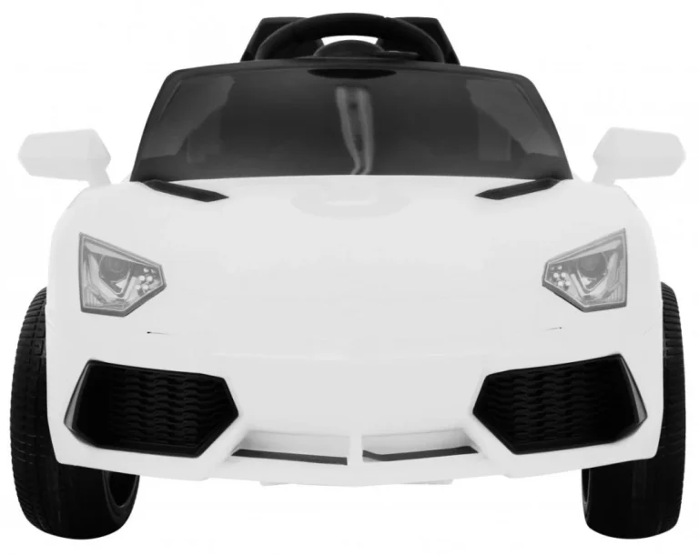 Future Dječji Automobil Na Baterije Bijeli + Daljinski Upravljač + Spori Start + Mp3 Usb + Led, Bijela 3