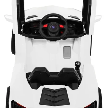 Future Dječji Automobil Na Baterije Bijeli + Daljinski Upravljač + Spori Start + Mp3 Usb + Led, Bijela 7