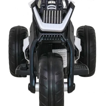 Future Dječji Motocikl Na Baterije, Bijeli + Audio Ploča + Spori Start + Eva Kotači, Bijela Motor Na Akumulator 3