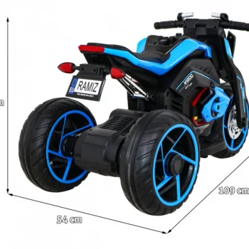 Future Motocikl Na Akumulator Za Djecu, Plavi Motor Na Akumulator 2